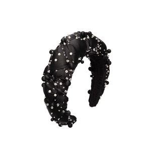 Shrimps Adrienne Black Padded Headband